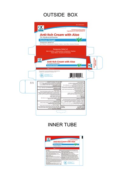 99259 Qc Hydrocortisone Cream With Aloe 1oz Rev08 030624 Cder (99259 Qc Hydrocortisone Cream With Aloe 1oz Rev08 030624 Cder)